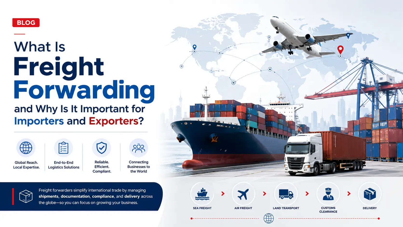 What Is Freight Forwarding and Why Is It Important for Importers & Exporters?
